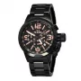 TW STEEL MAN TW312 40mm quartz chronograph pánske hodinky čierny ciferník kožený remienok