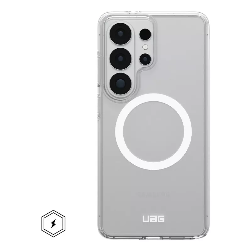 UAG Scout Clear Magnet puzdro pre Samsung Galaxy S26 Ultra - Ice/biela