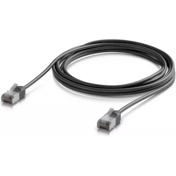 UBIQUITI UACC-CABLE-PATCH-OUTDOOR-C6A-3M-BK ultra tenký tienený Cat6a patch kábel pre vonkajšie použitie (3 m, čierny)