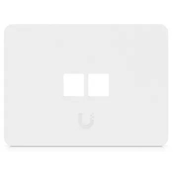 Ubiquiti UACC-WP-KEYSTONE-H-2P Univerzálna nástenná Keystone doska, 2 porty, horizontálna, balenie po 4