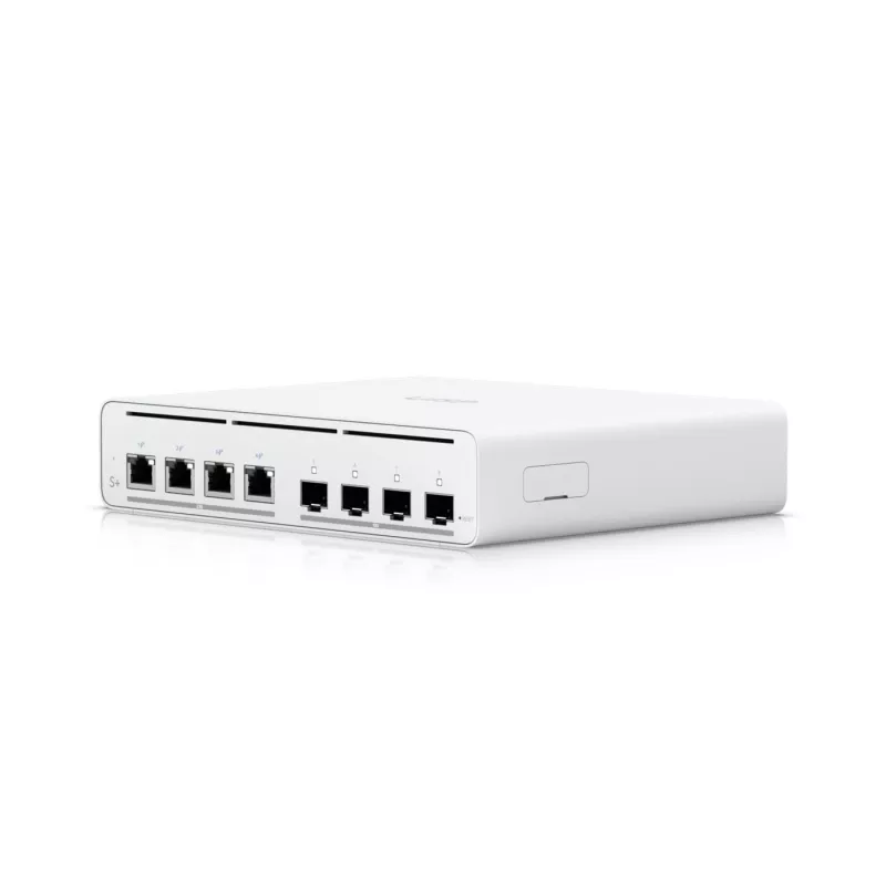 Ubiquiti UISP-S-PLUS-EU 8-portový 2,5GbE PoE++ switch s 10G SFP+ uplinkom, 200W budget