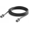 Ubiquiti UACC-Cable-Patch-Outdoor-C6A-5M-BK Vonkajší patch kábel Cat6A, tienený, 5 m, čierny