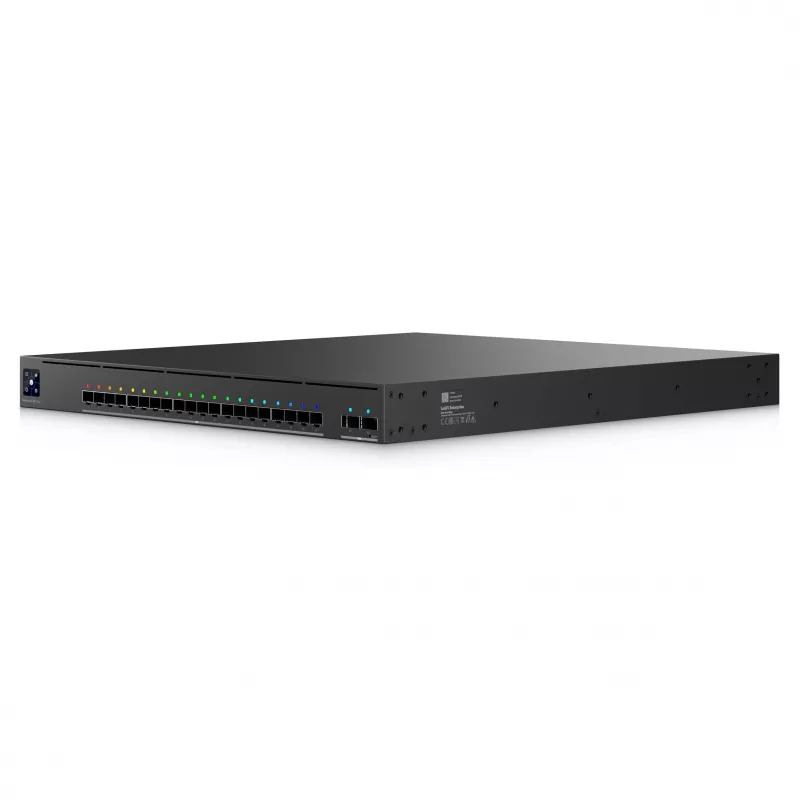 Ubiquiti UniFi EAV-Fiber 22-portový plne spravovaný Layer 3 10G/100G agregačný switch