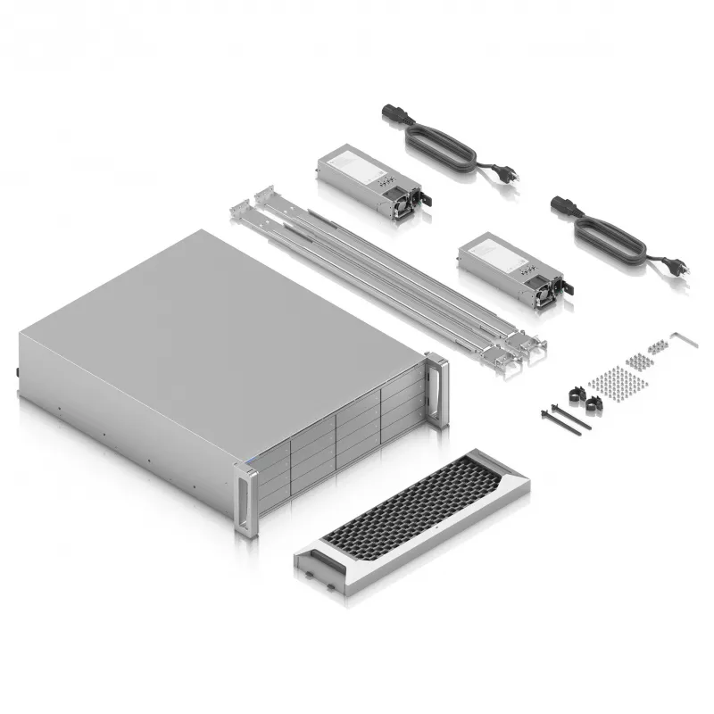 Ubiquiti UniFi Enterprise NVR Core ENVR-Core – 1U Rackmount NVR s 2x 10GbE, 32GB RAM, 2 pozície