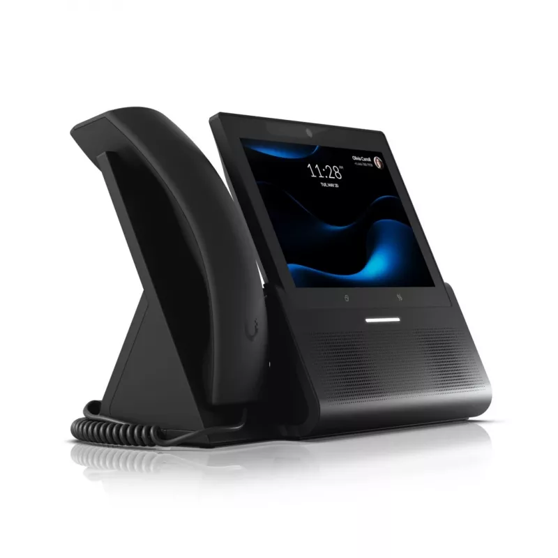 Ubiquiti UniFi Talk UTP-G3-Touch-Enterprise VoIP dotykový stolný telefón, čierny, Wi-Fi