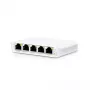 Ubiquiti UniFi USW Flex Mini 5-portový manažovaný gigabitový PoE switch biely