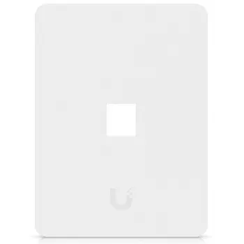 Ubiquiti univerzálna Keystone nástenná zásuvka – čistý, prispôsobiteľný vzhľad, 1 port (biela)