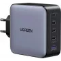 UGREEN 100W GaN Tech 5-in-1 rýchlonabíjačka, 4x USB-C a 1x USB-A, čierna (35536)