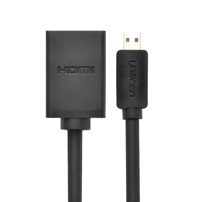 UGREEN 20134-20134 Micro-HDMI konektor samec na HDMI konektor samica adaptér - čierny