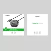 UGREEN 4-in-1 USB 2.0 hub (20777) - čierny