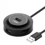 UGREEN 4-in-1 USB 2.0 hub (20777) - čierny