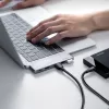UGREEN 60559 5-v-2 USB-C hub pre MacBook Pro/Air, USB-C PD 100W, HDMI 4K, 3x USB 3.0