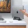 UGREEN hliníkový vertikálny stojan pre MacBook notebook tablet (20471 LP258) tmavosivý