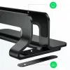 UGREEN hliníkový vertikálny stojan pre MacBook notebook tablet (20471 LP258) tmavosivý
