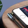 UGREEN uhlový AUX kábel 2 x mini jack 3,5 mm 1 m modrý (AV112)