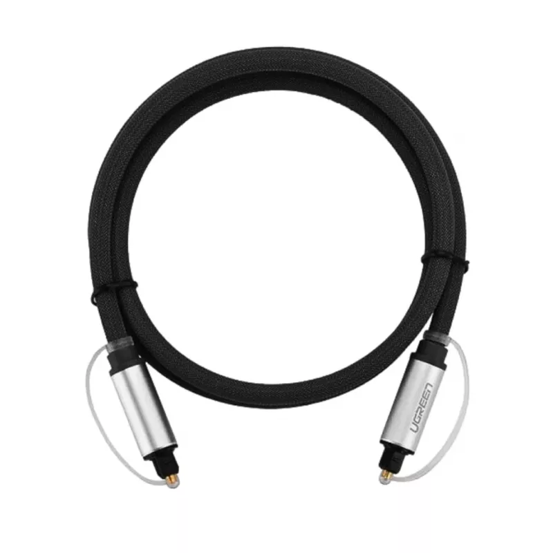 Ugreen AV108 10540 digitálny optický audiokábel Toslink/SPDIF 2m sivý