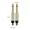 UGREEN AV128 10639 Mono TS kábel 6,35mm jack na 6,35mm jack 3m - sivý