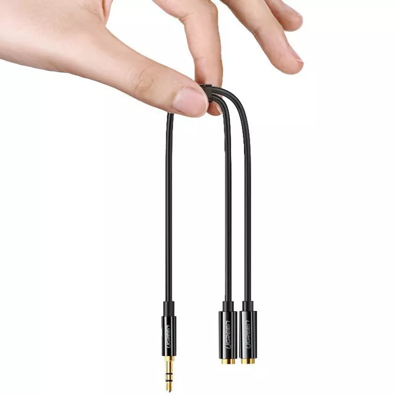 UGREEN AV134 3,5mm audio rozdvojka Y 20cm biela