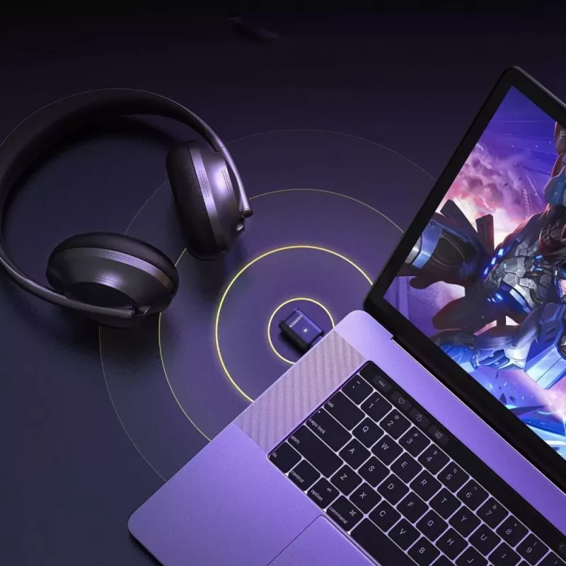 UGREEN BT501 USB-C Bluetooth 5.3 audio adaptér s aptX vysielačom - čierny