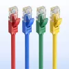 UGREEN Cat6 UTP Ethernet kábel 2M červený – 10Gbps vysokorýchlostný RJ45 sieťový patch kábel