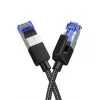 UGREEN Cat8 nylonový pletený ethernetový kábel - 40Gbps s modulárnymi konektormi - 1m
