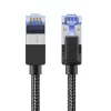 UGREEN Cat8 nylonový opletený ethernetový kábel - 40Gbps s modulárnymi konektormi - 5m