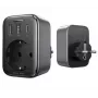 UGREEN CD314 30W GaN nabíjačka s 2 USB-A, 1 USB-C a 1 AC zásuvkou, EU konektor, čierna