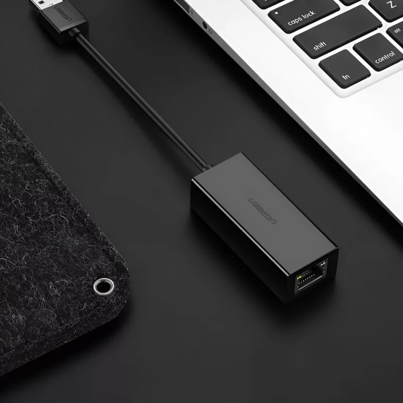UGREEN CM111 USB 3.0 na RJ45 Gigabit Ethernet adaptér - čierny