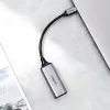 UGREEN CM199-50737 Type-C na Gigabit Ethernet adaptér - strieborná