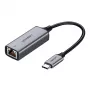 UGREEN CM199-50737 Type-C na Gigabit Ethernet adaptér - strieborná