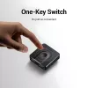 UGREEN CM217-50966 2-in-1 obojsmerný 4K HDMI prepínač - čierna