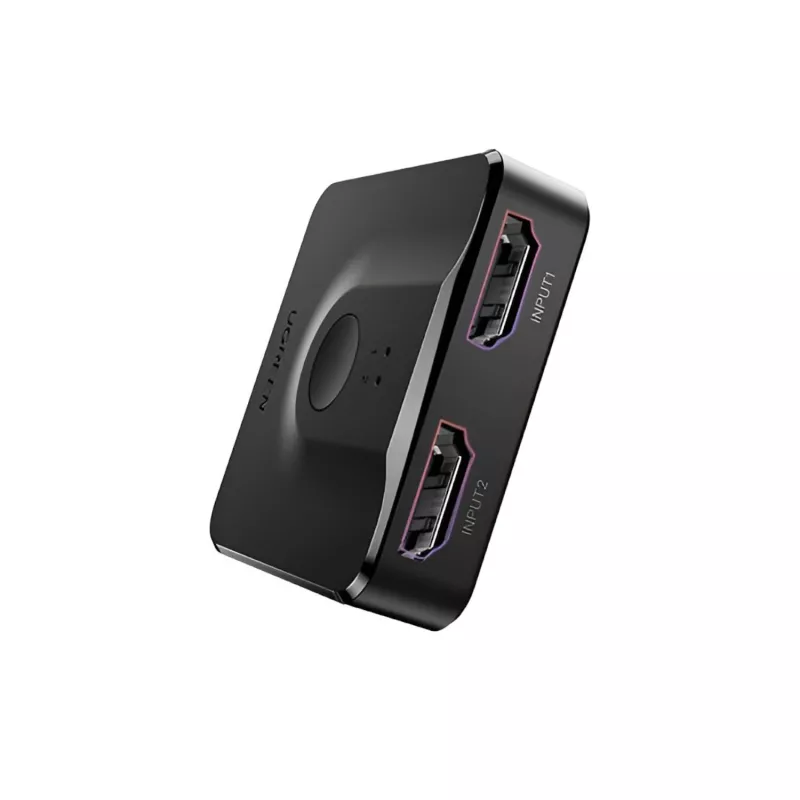 UGREEN CM217-50966 2-in-1 obojsmerný 4K HDMI prepínač - čierna