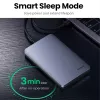 UGREEN CM300 2,5-palcové USB Type-C puzdro na pevný disk - strieborná