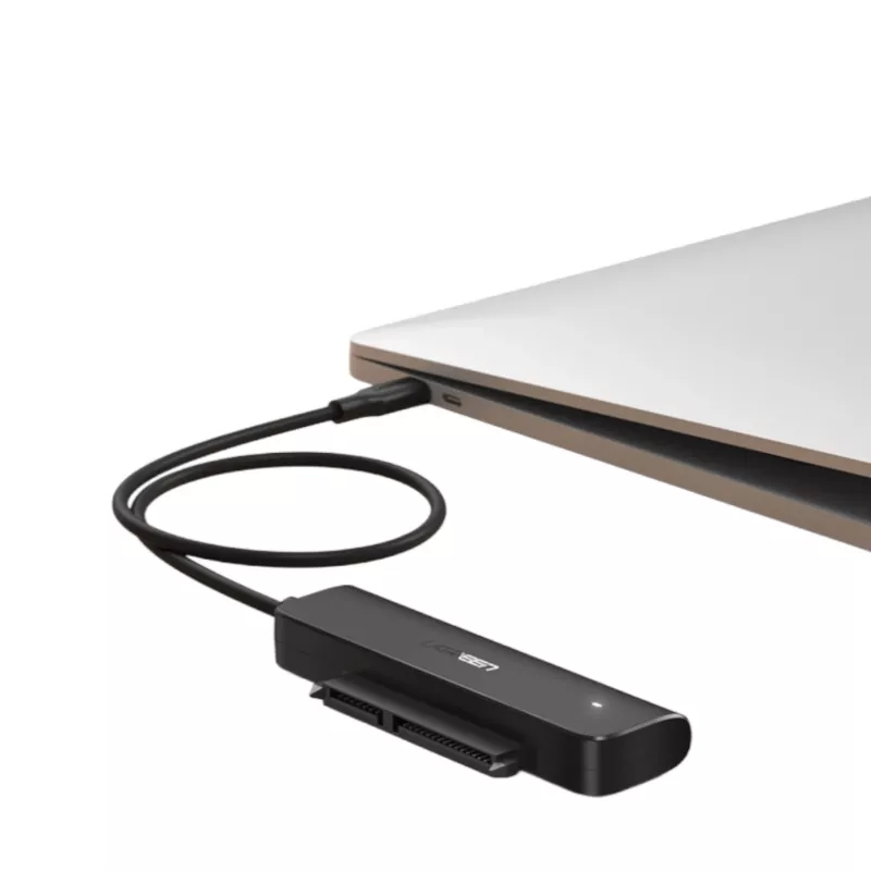 UGREEN CM321 USB-C na 2,5 palca SATA HDD/SSD konvertorový kábel 5Gbps čierny
