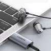 UGREEN CM383-80864 USB-A na 3,5-mm audio konektor externý zvukový adaptér - strieborná