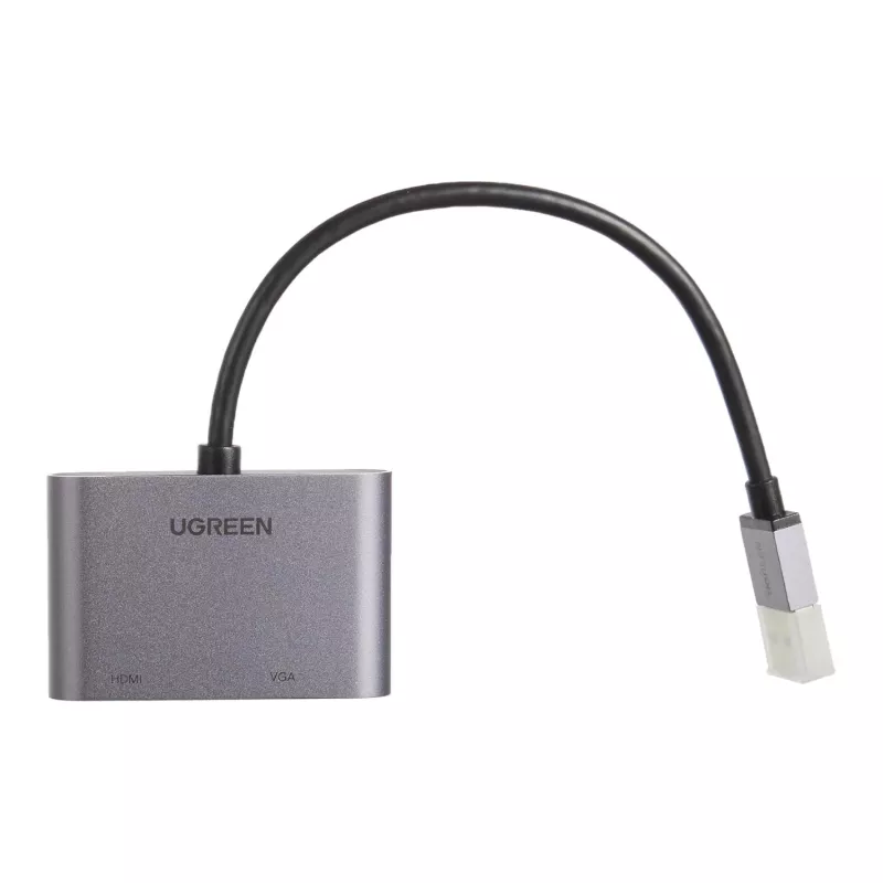 UGREEN CM449 USB-A na HDMI + VGA 1080P adaptér displeja