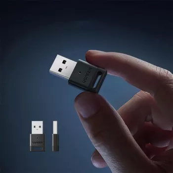 UGREEN CM591 USB-A Bluetooth 5.3 adaptér - čierny