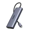 Ugreen CM639 USB-C 10-in-1 hub s 2x HDMI, 2x USB, RJ45, SD/TF, PD 100W