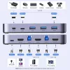 UGREEN CM664 KVM switch HDMI 2x1 4K@60Hz čierny