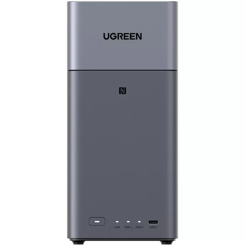 UGREEN DH2300 + 2x 6 TB Seagate IronWolf HDD balík (čierny)
