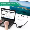 UGREEN konvertor DisplayPort samec na VGA samica, aktívny adaptér, Full HD 1080p, pozlátený, čierna