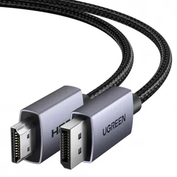 UGREEN DisplayPort na HDMI adaptérový kábel 4K@30Hz 1m čierny DP125