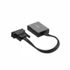 UGREEN DVI-D 24+1 na VGA aktívny video adaptér (konektor samec na konektor samica) – čierny