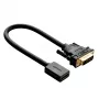 UGREEN DVI na HDMI káblový adaptér 15cm konektor samec na konektor samica 1080p Full HD čierny