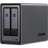 UGREEN DXP2800+ 2x Seagate IronWolf HDD balenie - 2-bay NAS s Intel Celeron N5105, 8GB DDR4, 2x 2,5GbE, vrátane 2x 4TB HDD