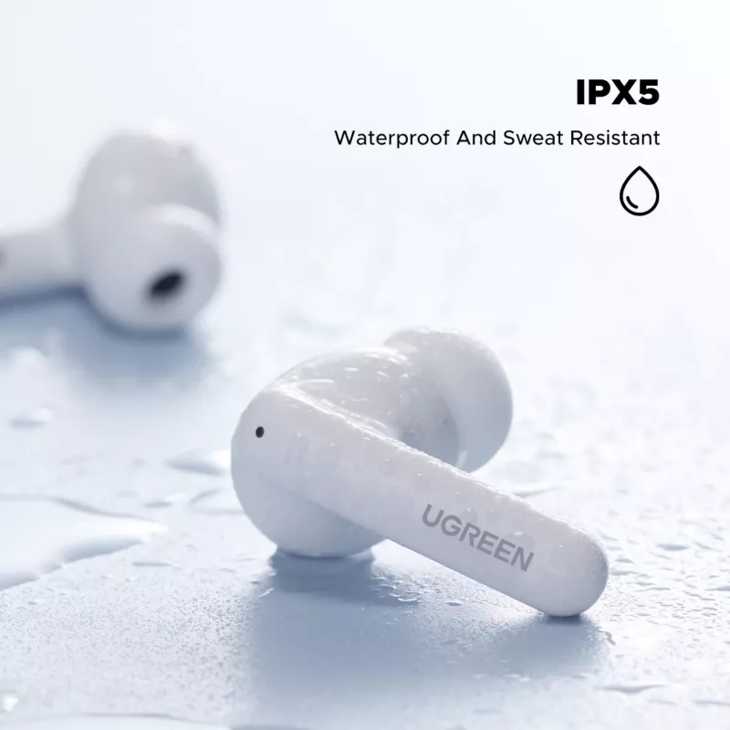 UGREEN EchoBuds Magic bezdrôtové slúchadlá do uší, biela