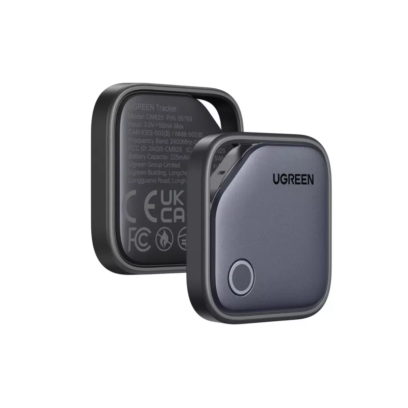 UGREEN FineTrack Bluetooth tracker CM829 pre Samsung SmartThings, čierny