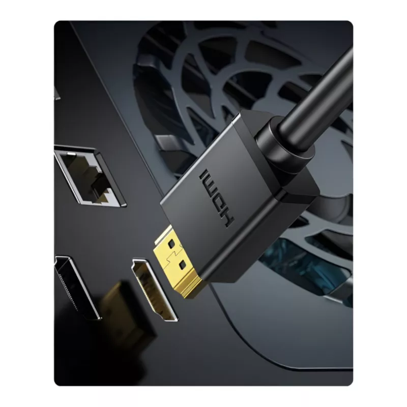 UGREEN HD104 HDMI 2.0 kábel 4K 60Hz HDR 18Gbps konektor samec na konektor samec 10m čierny