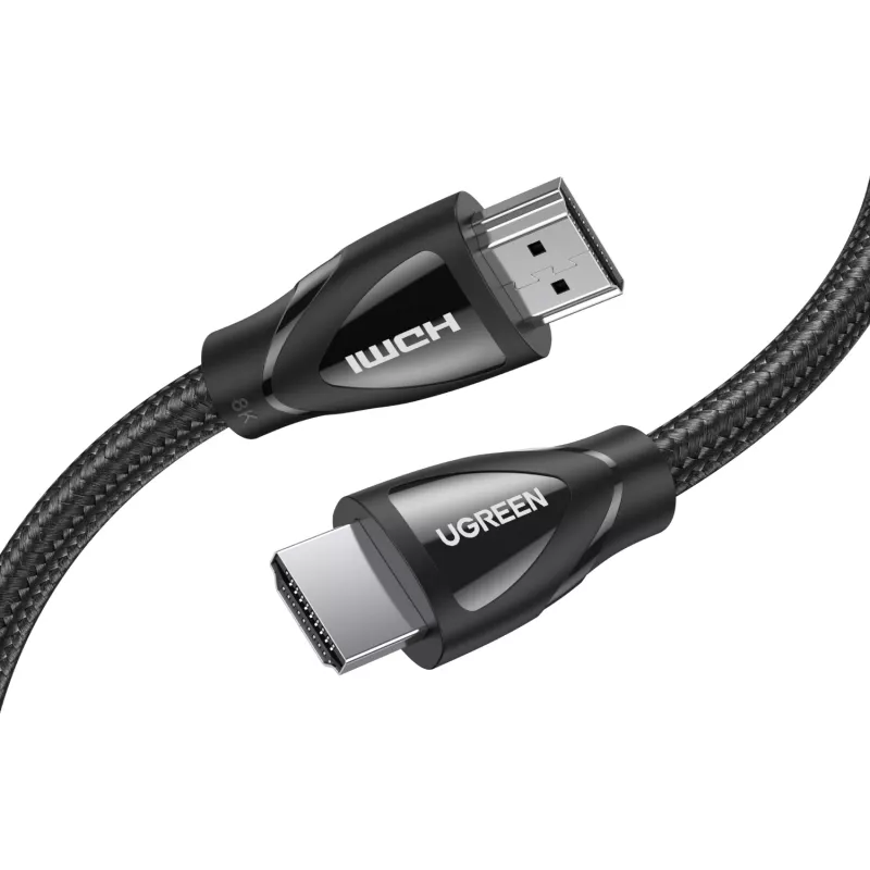 UGREEN HDMI 2.1 kábel konektor samec - konektor samec 1M (8K@60Hz | 4K@120Hz) - čierny