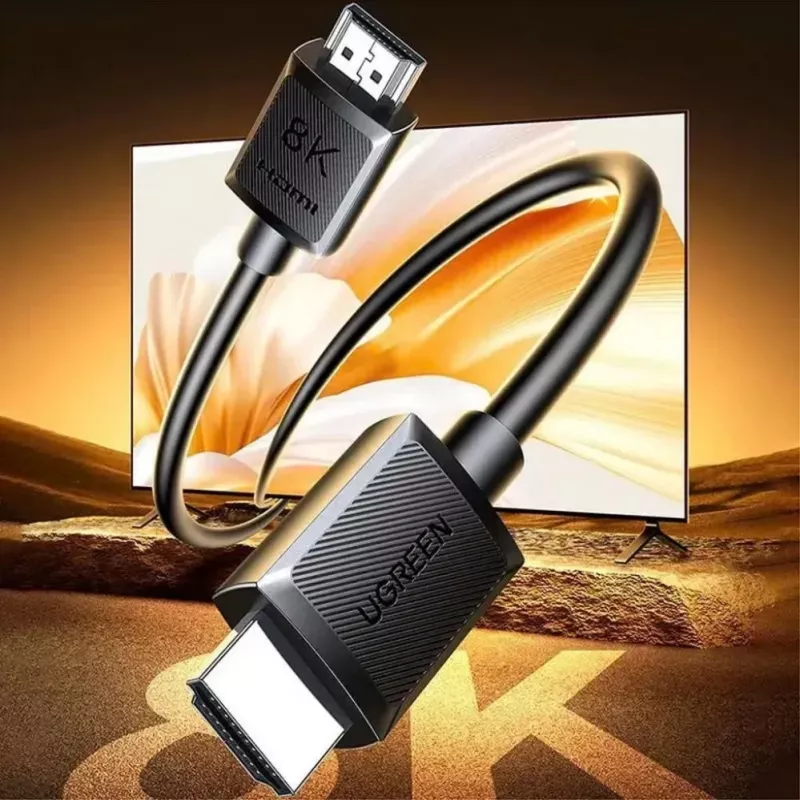 UGREEN HDMI 8K kábel, konektor samec na konektor samec, 2m, čierny